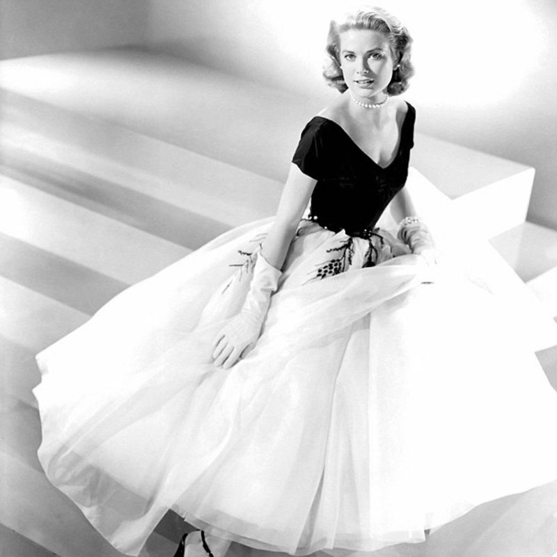 grace kelly abito dior anni 50
