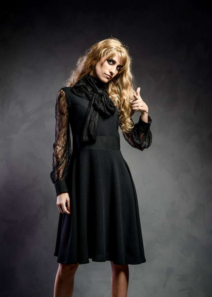 Come valorizzare l abito nero con pizzo fashioninfusion