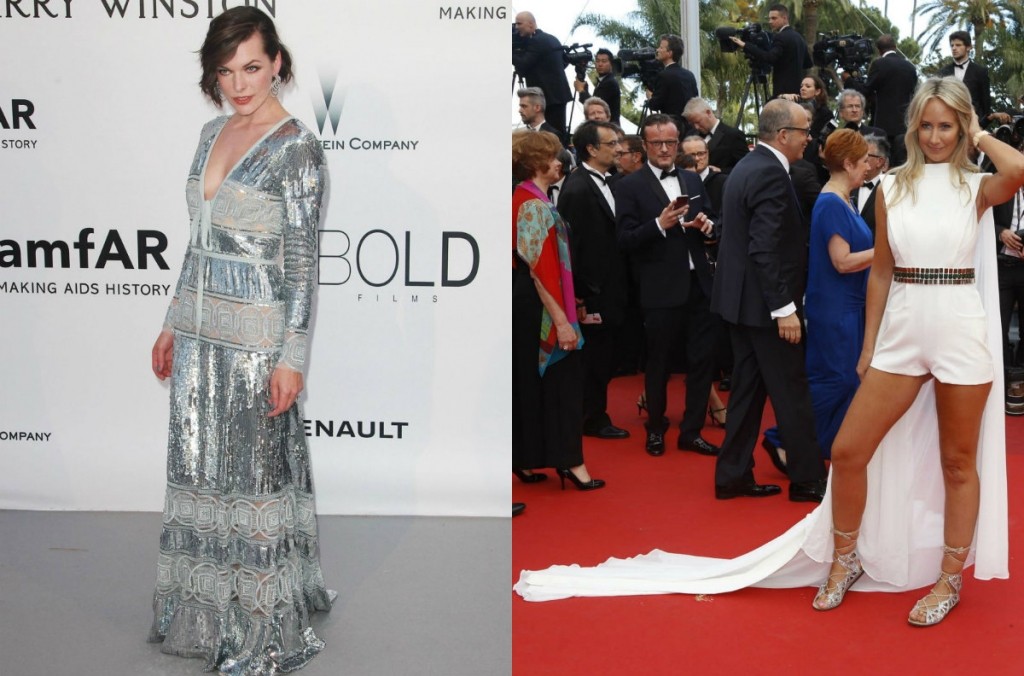 Milla Jovovich e Lady Victoria Hervey - Red Carpet al Festival di Cannes 2016: il meglio e il peggio