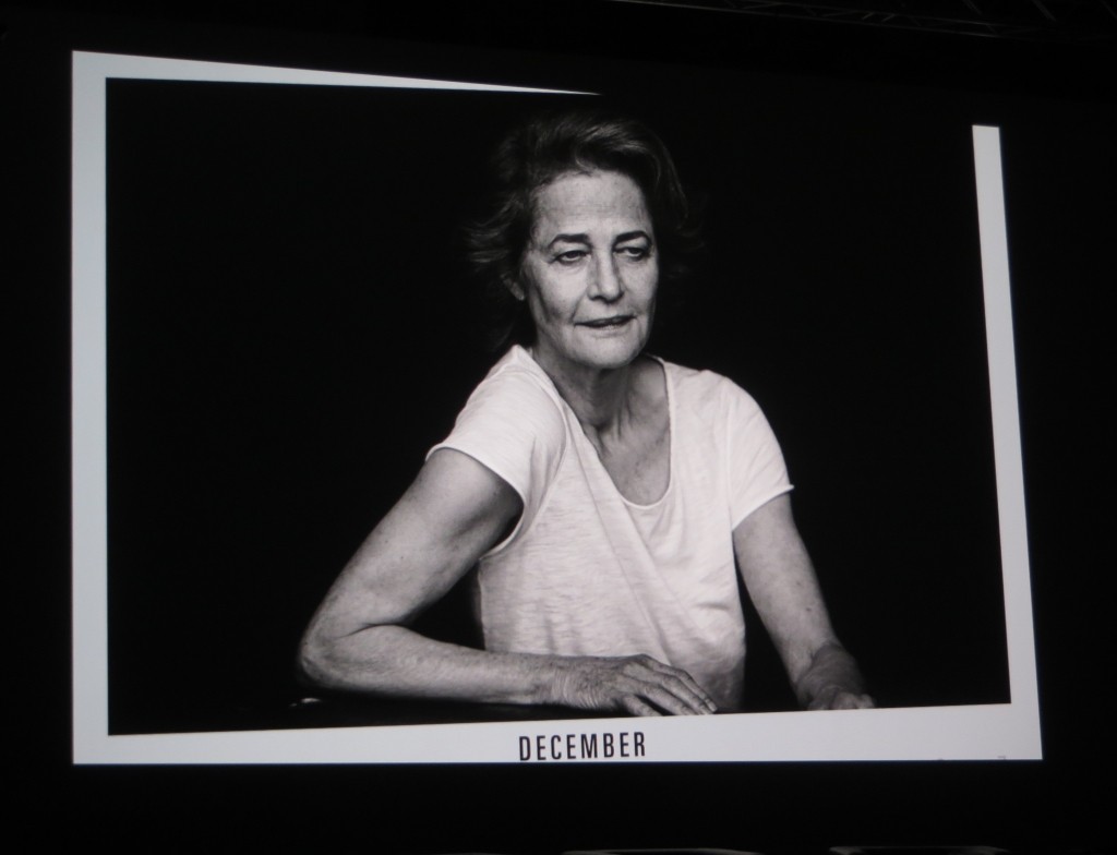 Charlotte Rampling - La vera donna vive sul Calendario Pirelli 2017