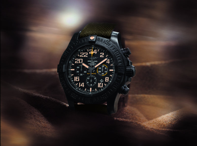 Breitling Avenger Hurricane Military - A Baselworld 2017 il "tempo" diventa prezioso