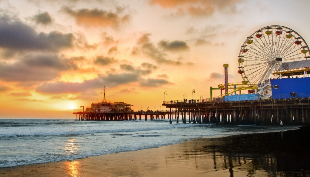 Santa Monica Spiagge della California