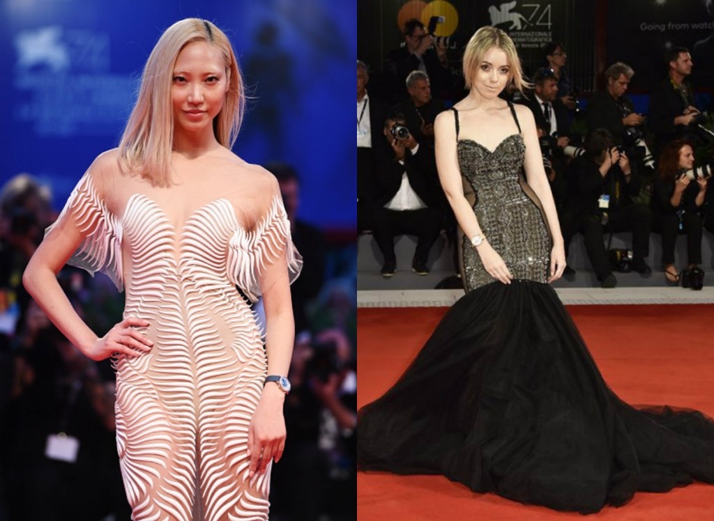 Soo Joo Park -Joicy Muniz - Venezia 74, i look della Mostra del Cinema 2017 