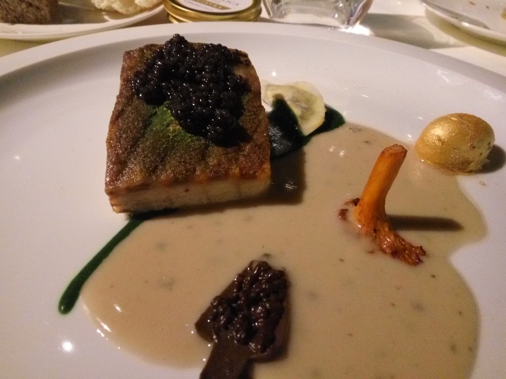 Storione arrosto con ristretto di cocco e pepe verde_caviale Da Vinci Royal