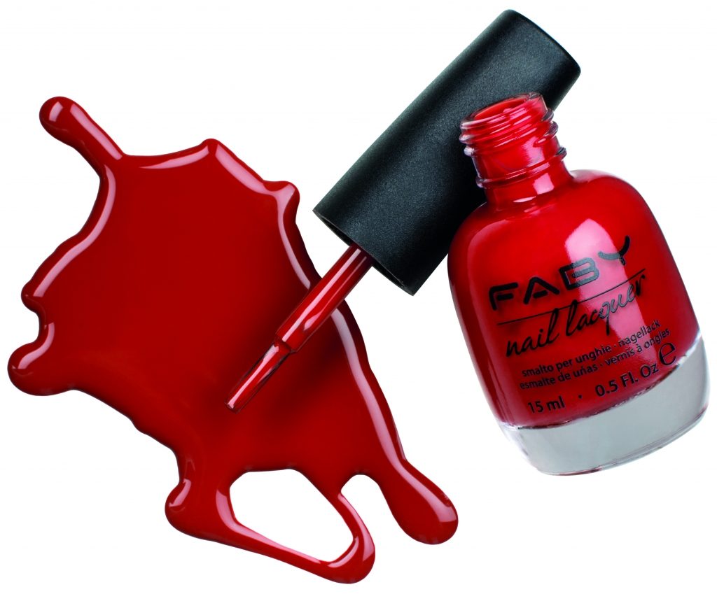 splash red smalto faby