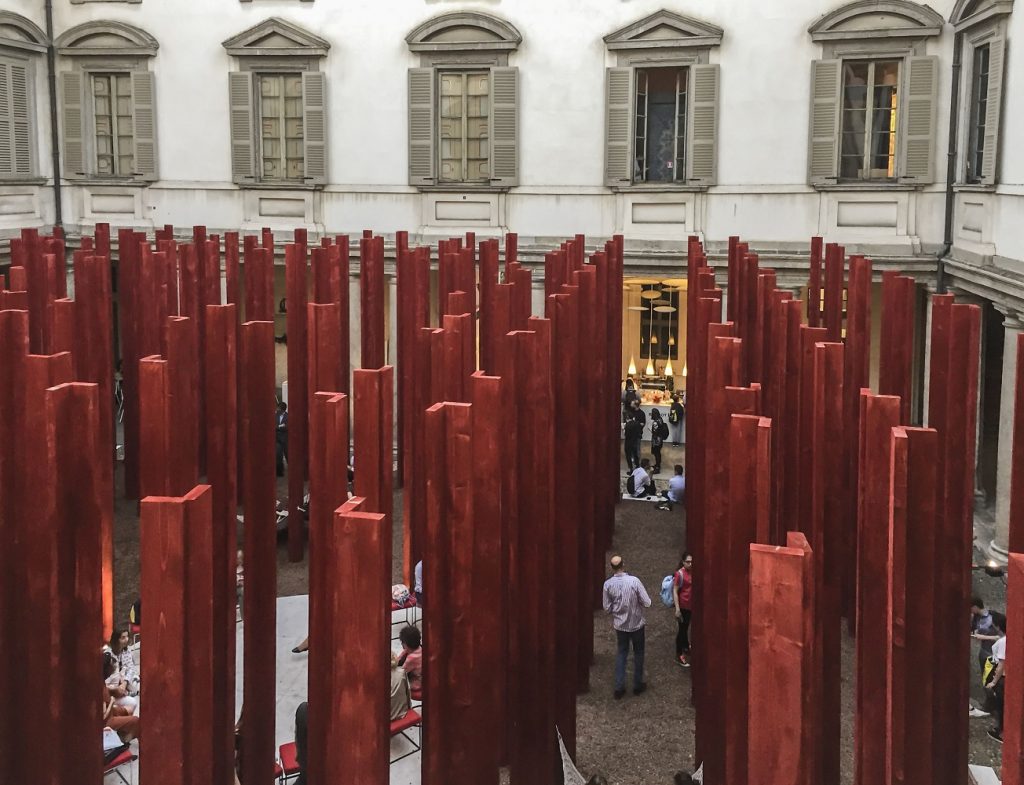 Tempietto nel bosco_The Litta Variations4th movement - Milan Design Week 2018: come si vivrà la casa?