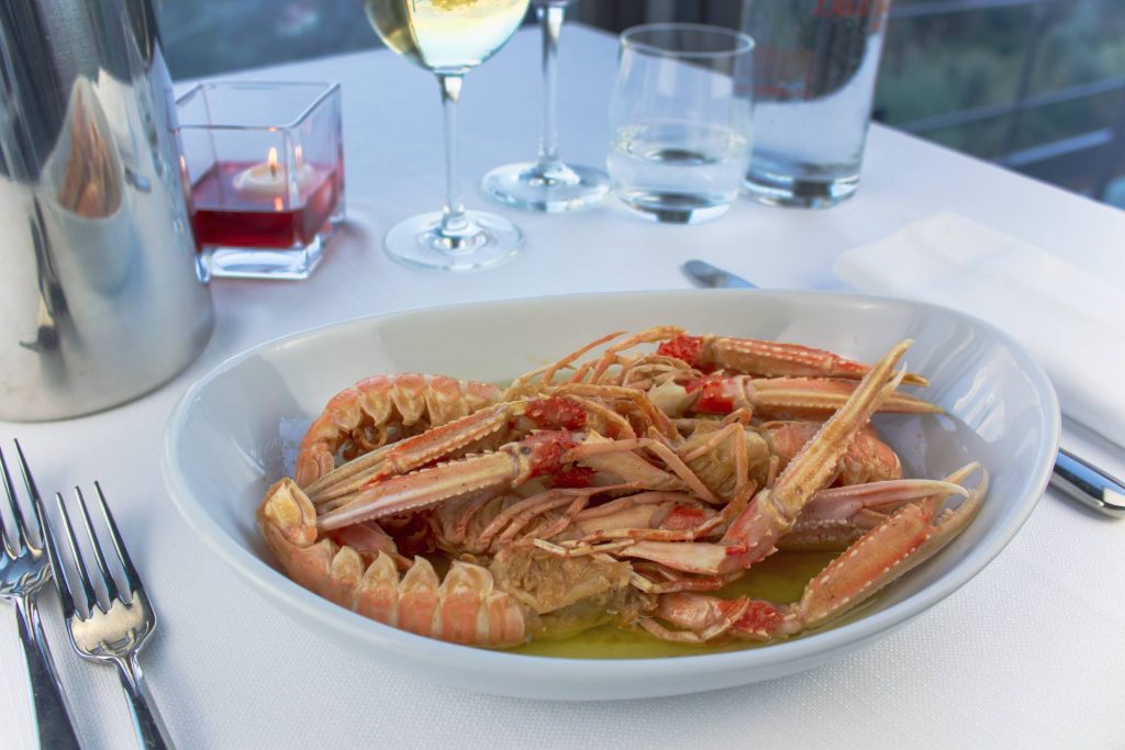 scampi alla Ö Battj - dove andare a Portofino