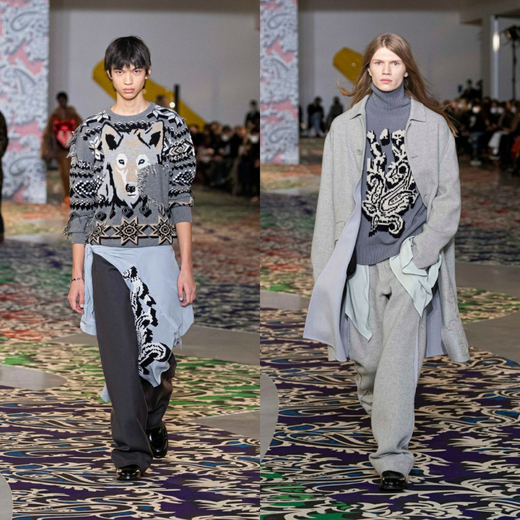 Etro Moda uomo inverno 2023