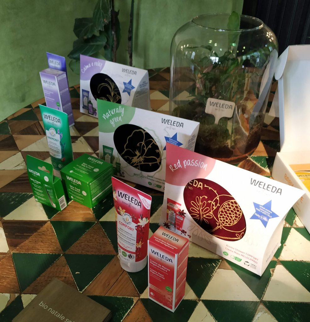 Idee green per i cofanetti di Natale di Weleda